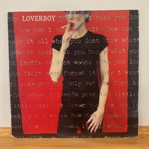 Loverboy Vinyl Record. Self titled. 
Sleeve has Minor waves 
11” 33 rpm record